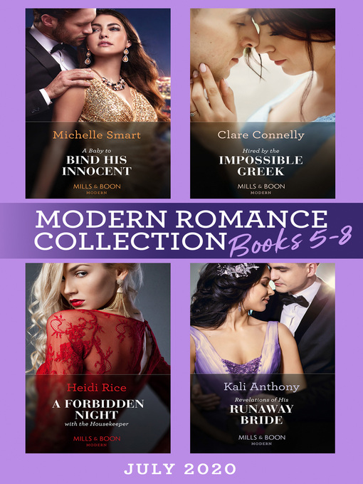 Title details for Modern Romance July Books 5-8 by Michelle Smart - Wait list